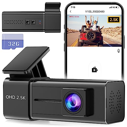 WiFi 2.5K 1440P Car Dash Cam