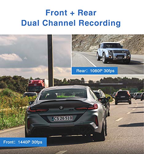 VIOFO A139 2CH: Dual Channel Car Dash Cam