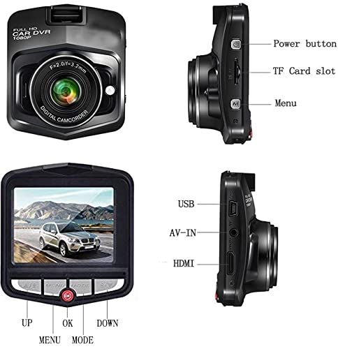Kawer Dash Cam: Upgraded Night Vision Car DVR