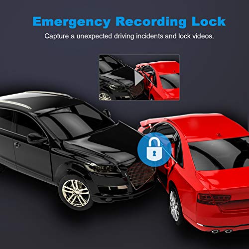 Car Dash Cam Front and Rear 1080P FHD - 32GB