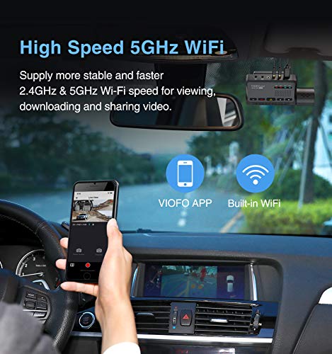 VIOFO A139 2CH: Dual Channel Car Dash Cam