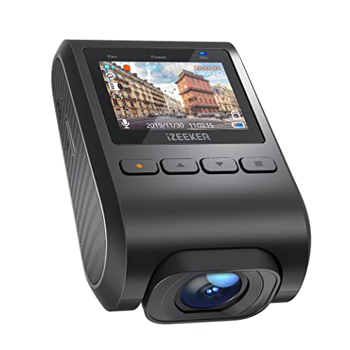 iZEEKER 1080P Dash Cam with Hidden Design