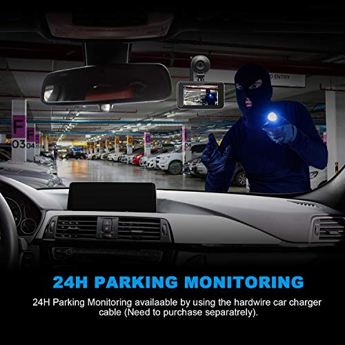 Car Dash Cam Front and Rear 1080P FHD - 32GB