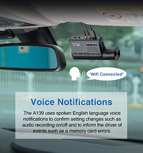 VIOFO A139 2CH: Dual Channel Car Dash Cam