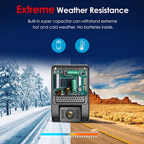 VIOFO A119 V3 Dash Cam - Enhanced Night Vision, Wide Angle