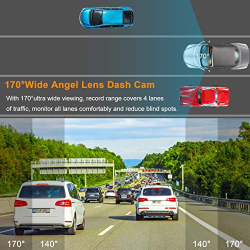 1080P FHD Dash Cam with Night Vision