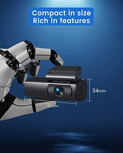 1080P WiFi Dash Cam: Car Camera with Wide Angle