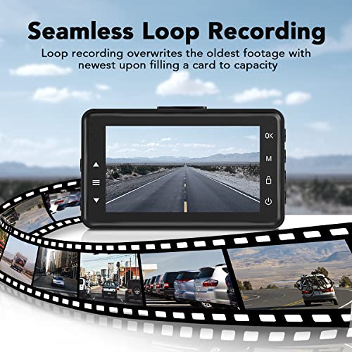 IBAYE Full HD Dual Dashcam with 170°Wide Angle