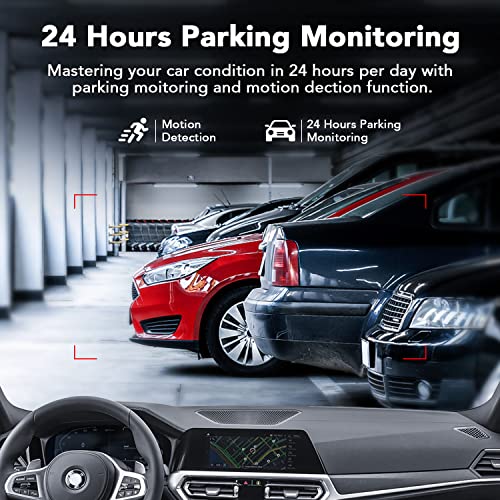 IBAYE Full HD Dual Dashcam with 170°Wide Angle