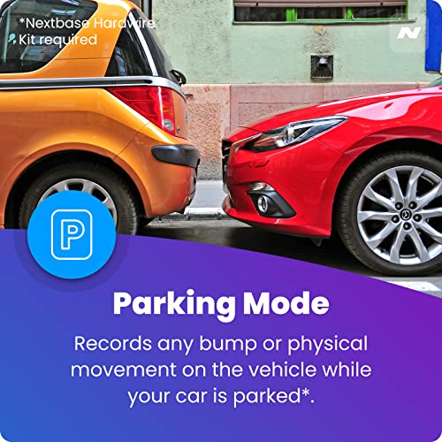 Nextbase 122 Car Dashcam, HD Recording, Wide Angle
