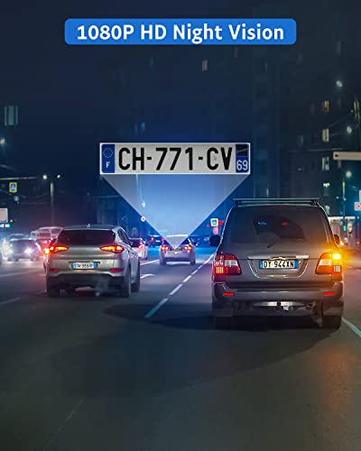 1080P WiFi Dash Cam: Car Camera with Wide Angle