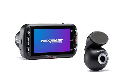 Nextbase 222XR Dash Cam: Full HD Front and Rear Recording