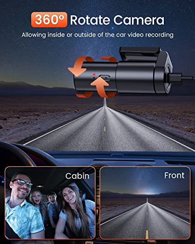WiFi DashCam - Mini Car Camera with Super Night Vision