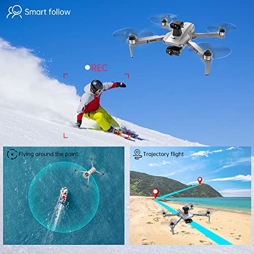 Teeggi KF102 MAX GPS Camera Drones - 4K HD!