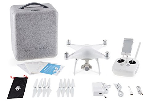 DJI Phantom 4 Quadcopter Drone - White