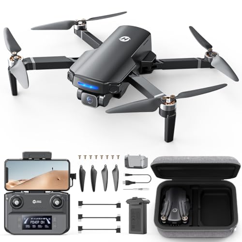 4K UHD Camera Drone for Adults; Foldable Quadcopter