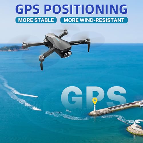 HANNVIW H220 4K Camera GPS Drone, 5G Video Transmission