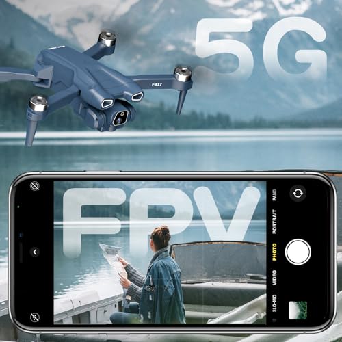 Dual Camera Drone for Adults - 4K Camera, 5GHz WiFi