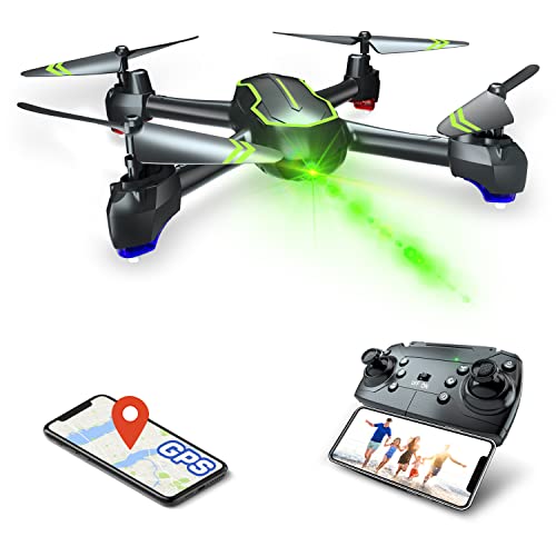 Loolinn GPS Drone - GPS Return, Follow Me, HD Camera
