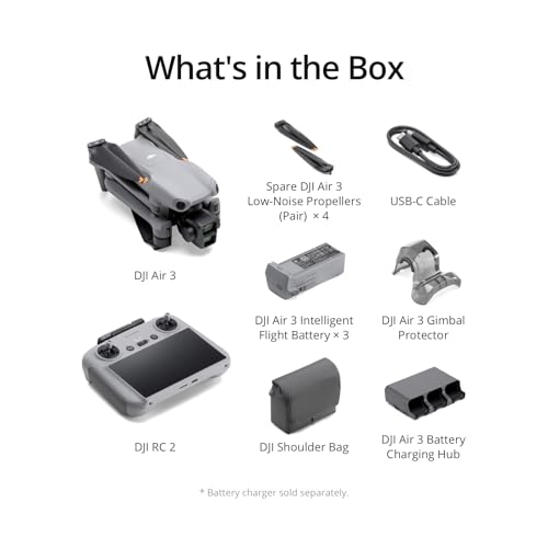DJI Air 3 Fly More Combo: Professional Drone