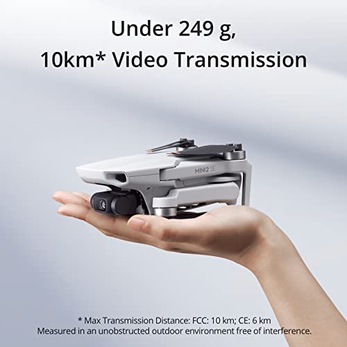 Compact DJI Mini 2 SE: Portable Camera Drone, HD Video