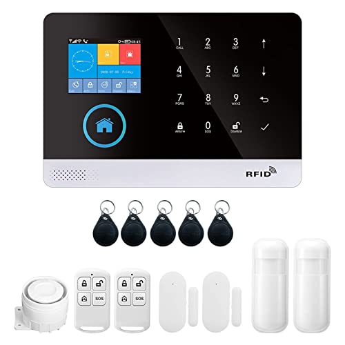 Wireless WIFI + GSM Auto-Dial Security Alarm