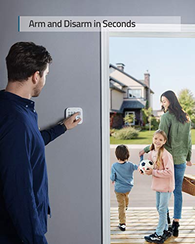 eufy Security 5-Piece Home Alarm Kit: App-Compatible Home Protection