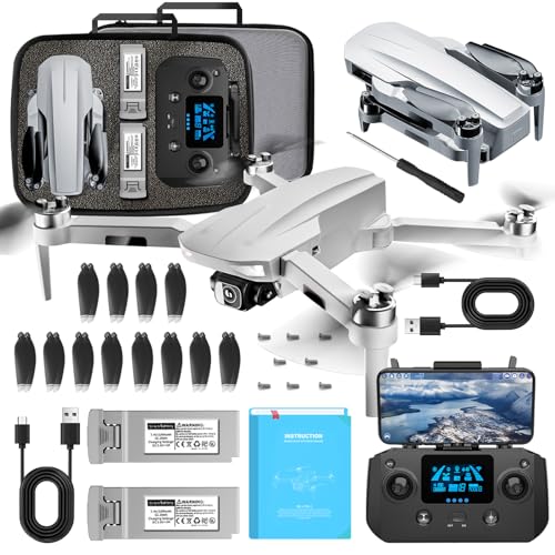 Foldable 4K GPS Drones for Adults - 50 Min Flight