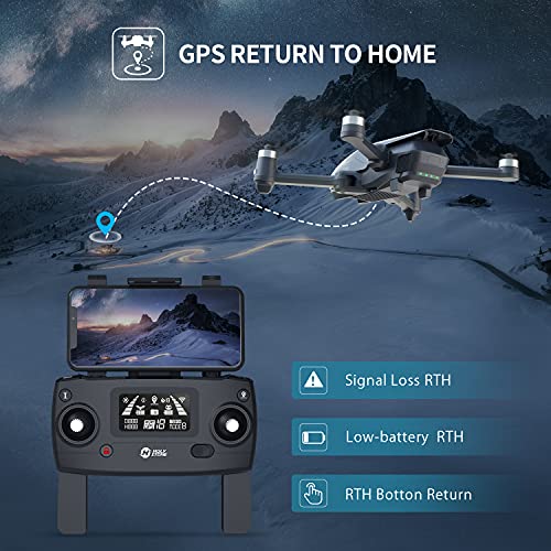 Foldable 4K GPS Drone with Camera for Adults
