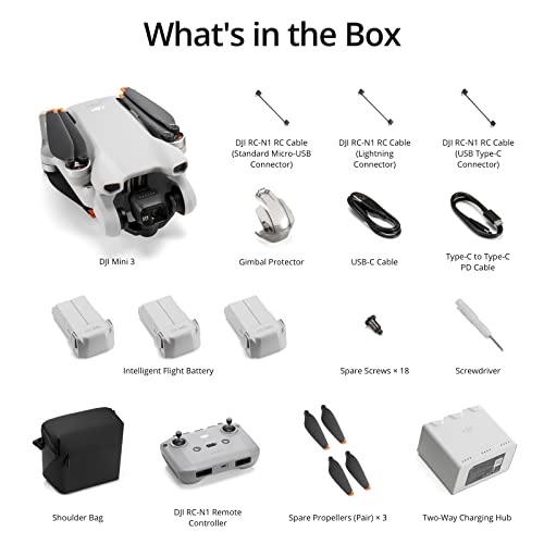 DJI Mini 3 Fly More Combo – Compact 4K Camera Drone