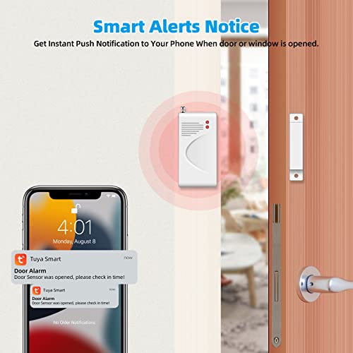 WiFi Door Window Sensor Alarm System | Home Security