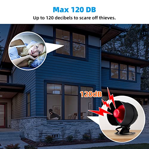 WiFi Door Window Sensor Alarm System | Home Security