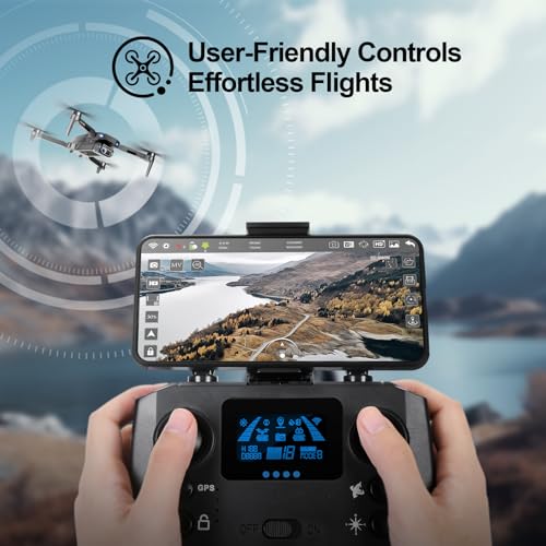 NMY N100 GPS Drone: 4K Camera, 50mins Flight