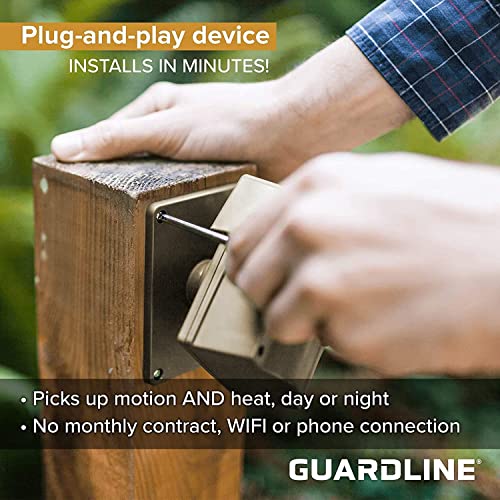 Guardline Smart Home Security Systems - Weatherproof, Wireless Driveway Alarm