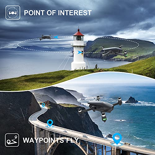 Foldable 4K GPS Drone with Camera for Adults