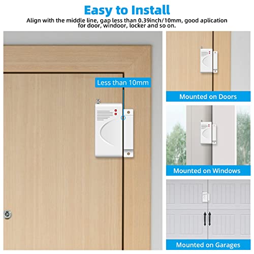 WiFi Door Window Sensor Alarm System | Home Security