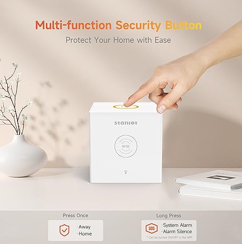 WiFi Alarm System: SecCube 3 Smart Home Security