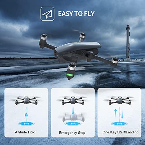 Foldable 4K GPS Drone with Camera for Adults