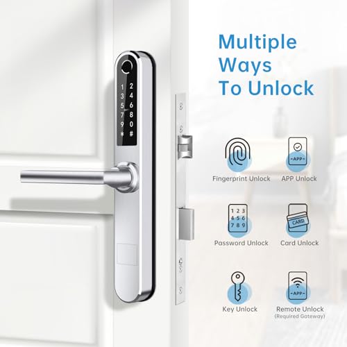 Ruveno Slim Smart Fingerprint Door Lock
