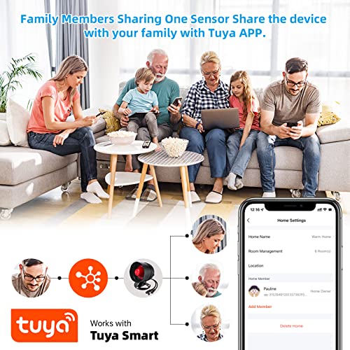 WiFi Door Window Sensor Alarm System | Home Security