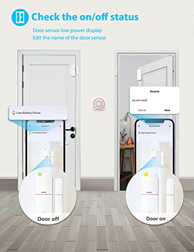 Smart Alarm System: Wifi, Sensors, Remote Controls, Doorbell