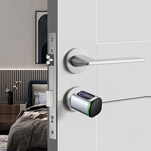 ACNCN 4-in-1 Fingerprint Smart Lock Door Handle