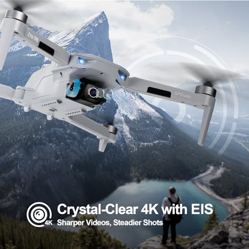 Foldable 4K GPS Drones for Adults - 50 Min Flight
