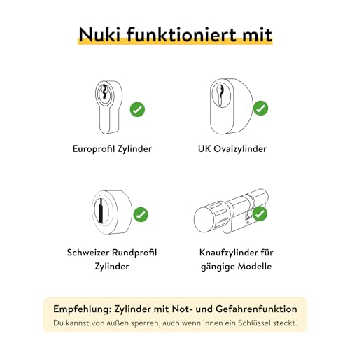 Nuki Smart Lock 4th Gen: Keyless Euro Lock