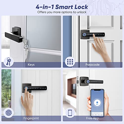 Smart Fingerprint Door Lock with App Control