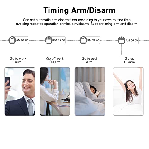 Wireless WIFI + GSM Auto-Dial Security Alarm