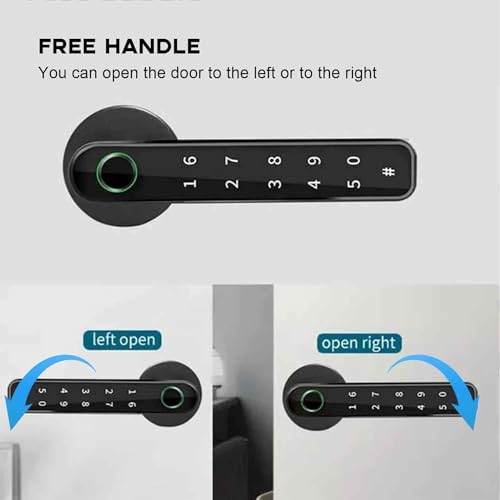 TEKXDD Smart Door 4-in-1 Lock with WiFi