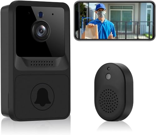 Wireless Video Doorbell Camera - Smart Security with Chime
