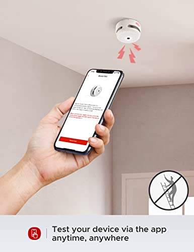 X-Sense Wi-Fi Smoke Alarm with Wireless Interconnection