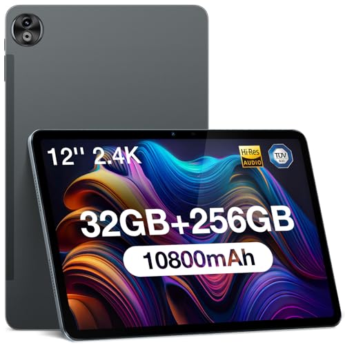 DOOGEE T20 Ultra 12" Android Tablet, 32GB+256GB, 2.4K Screen